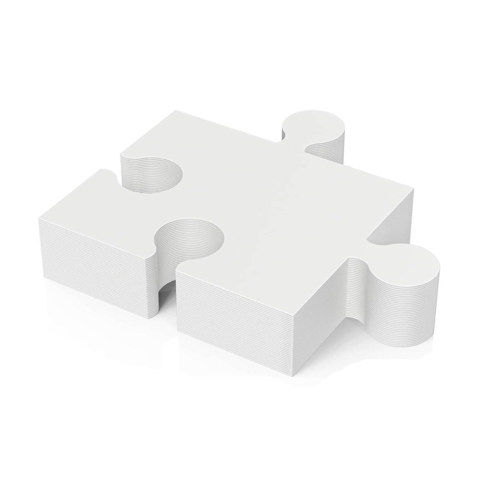 30Pcs Puzzle Pieces Painting D - đánh giá và giá Puzzle Blank White