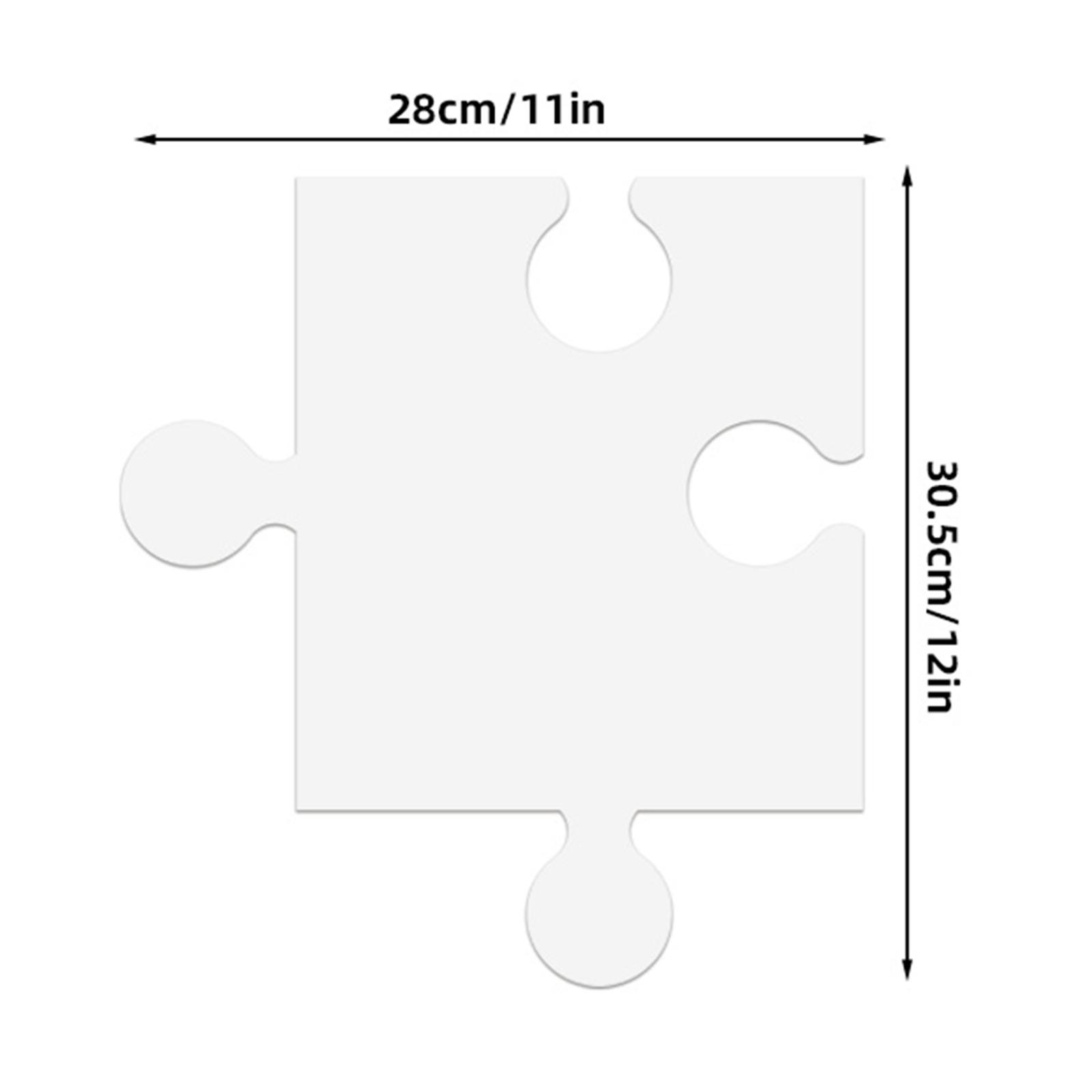 24Pcs White Cardboard Blank Ji - đánh giá và giá Puzzle Blank White