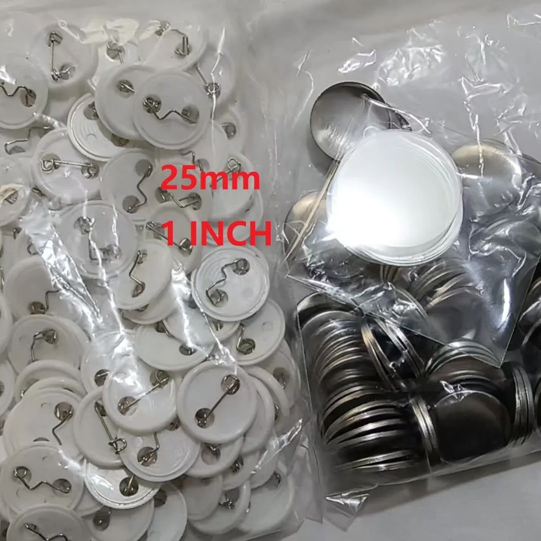 200set 25mm 32mm 37mm 44mm 58m - đánh giá và giá Button Badge Blank