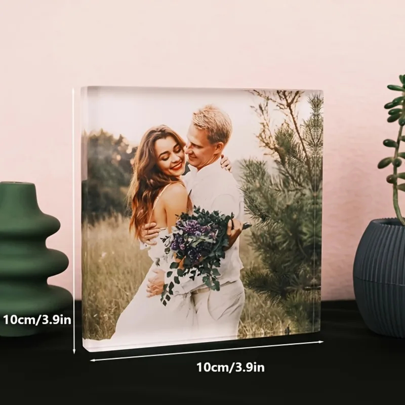 Custom Acrylic Anniversary Pho - đánh giá và giá Photo Acrylic Block