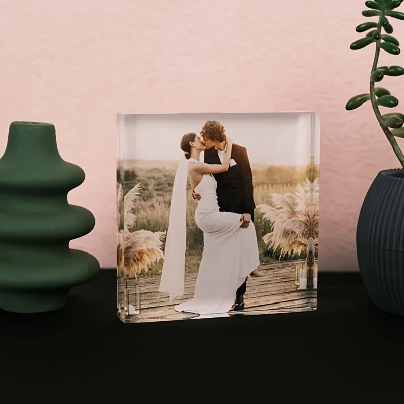Custom Acrylic Anniversary Pho - đánh giá và giá Photo Acrylic Block