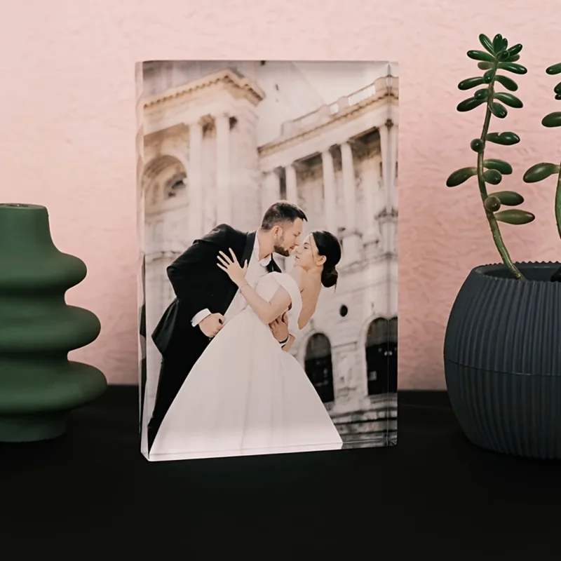 Custom Acrylic Anniversary Pho - đánh giá và giá Photo Acrylic Block