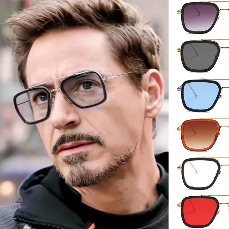 Steam Punk Tony Stark Sunglass - đánh giá và giá Metal Photo Panel