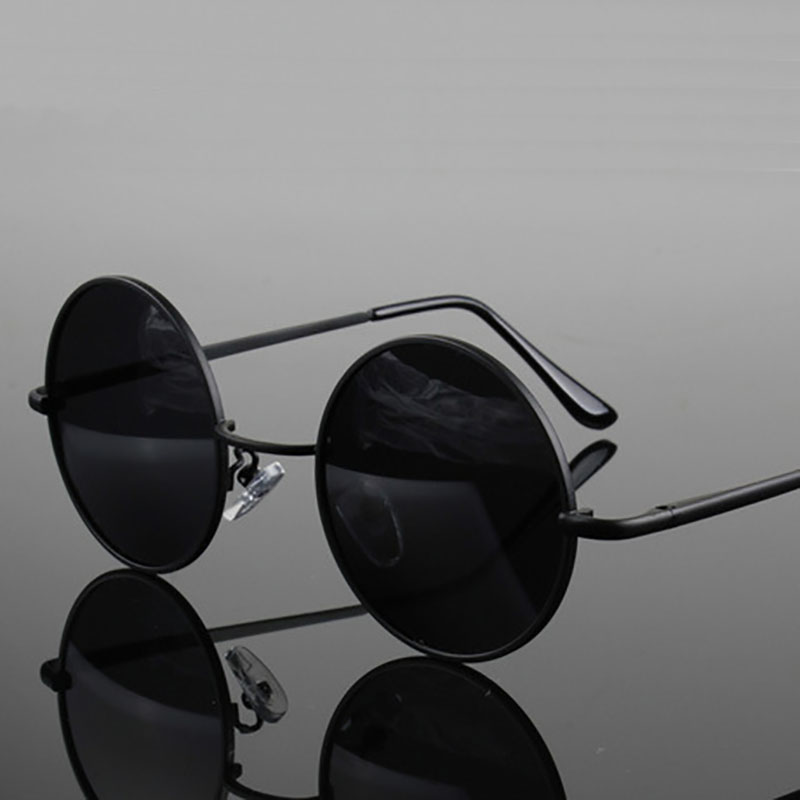 Retro Vintage Round Sunglasses - đánh giá và giá Metal Photo Panel